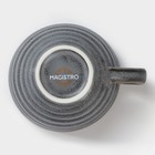 Чашка Magistro Urban, 200 мл, фарфор, серая - Фото 4