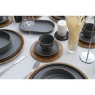 Чашка Magistro Urban, 200 мл, фарфор, серая - Фото 6