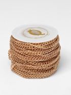 Цепочка железная без карабина на бобине, 0.3×0.3×0.1 см, L=10 м, цвет золото - Фото 3