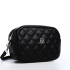 Сумка женская кросс-боди на молнии, 17×6.5×12 см, чёрная - Фото 4