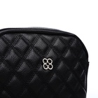 Сумка женская кросс-боди на молнии, 17×6.5×12 см, чёрная - Фото 5