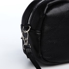 Сумка женская кросс-боди на молнии, 17×6.5×12 см, чёрная - Фото 6