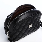 Сумка женская кросс-боди на молнии, 17×6.5×12 см, чёрная - Фото 7