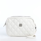 Сумка женская кросс-боди на молнии, 20×6.5×13 см, белая - Фото 2