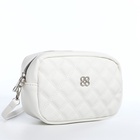 Сумка женская кросс-боди на молнии, 20×6.5×13 см, белая - Фото 4