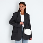 Сумка женская кросс-боди на молнии, 20×6.5×13 см, белая - Фото 8