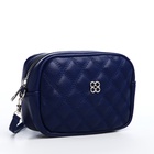Сумка женская кросс-боди на молнии, 20×6.5×13 см, синяя - Фото 4