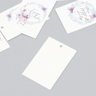 Набор бирок для подарков, цветов «Новогодние веточки», 10 шт. (5 видов), картон, 4?6 см (комплект 2 шт) - фото 27146032