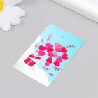 Бирка картон "Сердечки" 4х6 см - Фото 2