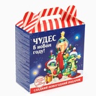 Сладкий детский новогодний подарок «Змейки», конфеты + заготовка для открытки, 500 г. - фото 5267182