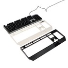 Клавиатура Qumo Twins K68, игровая, проводная, мембранная, 104 клавиши, USB, подсв, чёрная - фото 7845859