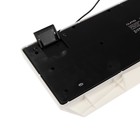 Клавиатура Qumo Twins K68, игровая, проводная, мембранная, 104 клавиши, USB, подсв, чёрная - фото 7845862