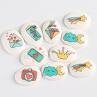 Сахарные медальоны «Подарки», для украшения десертов, 20 г, МИКС - Фото 3