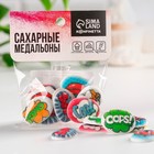 Сахарные медальоны «Поп арт фразы», для украшения десертов, 20 г, МИКС - Фото 2