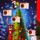 Адвент календарь с мини плитками из молочного шоколада "Новогодний олень", 50 г - Фото 3