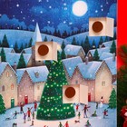 Адвент-календарь новогодний "Новогодние забавы", сладкие конфеты, 50 г - Фото 3