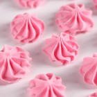 Безе сахарные розовые KONFINETTA для декора капкейков, торта, куличей и напитков, 30 г. - Фото 4