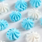 Безе сахарные для торта, белые, голубые , 30 г. - Фото 3