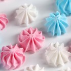 Сахарные безе KONFINETTA белые, голубые, розовые, 30 г. - Фото 3