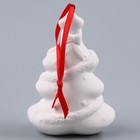 Ёлочные игрушки под раскраску «Блеск», 4 шт., с подвесом, кисть - Фото 8