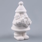 Фигурка под роспись «Дед Мороз с подарками», с кистью - Фото 3