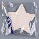 Ёлочная игрушка под раскраску «Звезда», с подвесом - Фото 8