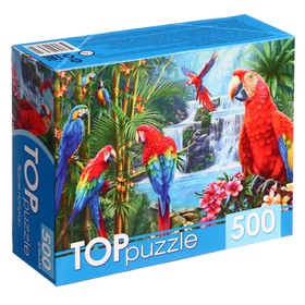 Пазл «Яркие попугаи», 500 элементов