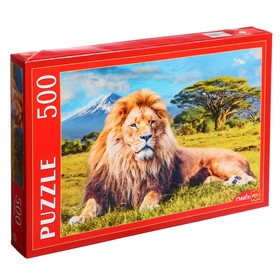 Пазл «Могучий лев», 500 элементов