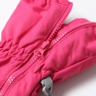 Рукавицы детские, цвет ярко-розовый, размер 10 (1-2 года) - фото 23213502