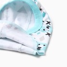 Шапка-шлем детский, цвет белый/мишки, размер 38-40 - фото 23213522