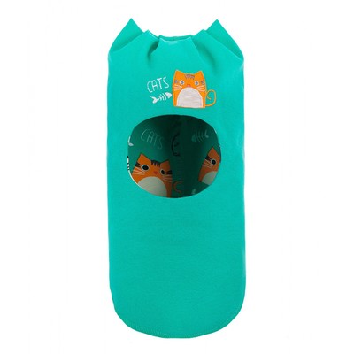 Шапка-шлем детская, размер 44-46, зелёная