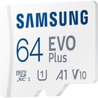 Карта памяти microSDXC 64GB Class10 Samsung MB-MC64KA EVO PLUS + adapter - Фото 3
