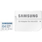 Карта памяти microSDXC 64GB Class10 Samsung MB-MC64KA EVO PLUS + adapter - Фото 7