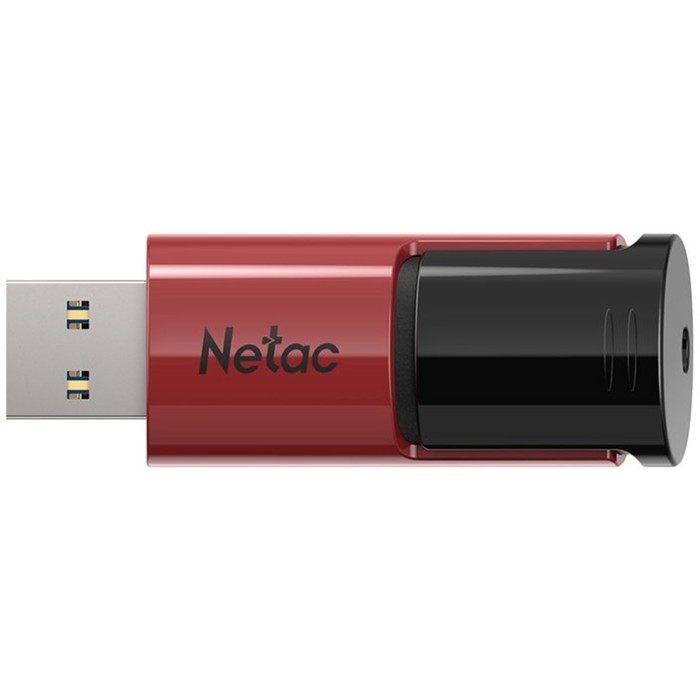 Флеш Диск Netac 64GB U182 NT03U182N-064G-30RE USB3.0 красный/черный - фото 51481482