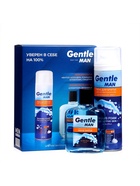 Подарочный набор косметики Gentle: пена для бритья, 200 мл + лосьон после бритья, 100 мл - Фото 4