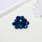 Бусины стекло, 10 мм, 12 шт. голубой - фото 24267235