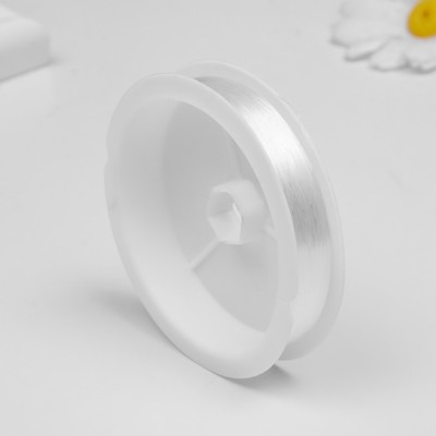 Леска для бисера d=0.2 мм×100 м в мотке, прозрачный