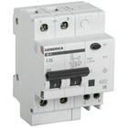 Выключатель автоматический дифференциального тока 2п 25А 30мА АД12 GENERICA MAD15-2-025-C-030 - фото 4237517