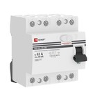 Выключатель дифференциального тока (УЗО) 4п 63А 30мА тип AC ВД-100 (электромех.) PROxima EKF elcb-4-63-30-em-pro - фото 303509870