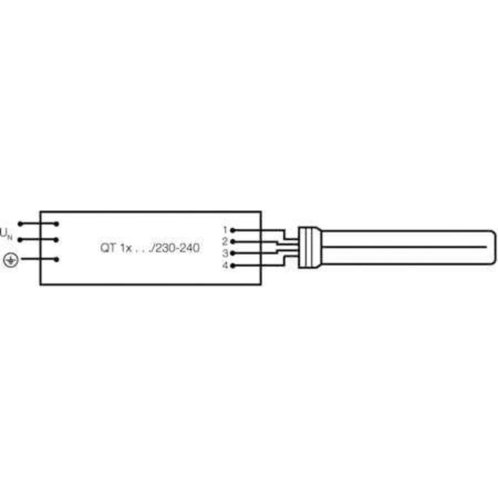 Лампа люминесцентная компакт. DULUX L 18W/830 2G11 OSRAM 4050300010731 - Фото 1