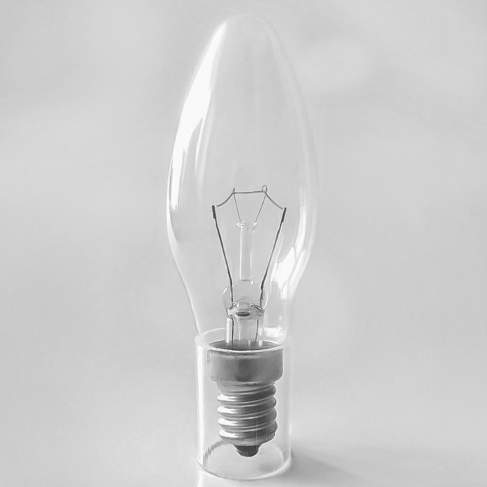 Лампа накаливания ДС 40Вт E14 (верс.) Лисма 326766400 - Фото 1
