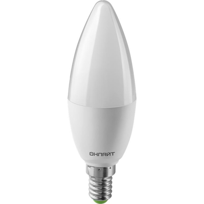 

Лампа светодиодная 90 115 OLL-C37-10-230-6.5K-E14-PROMO ОНЛАЙТ 90115