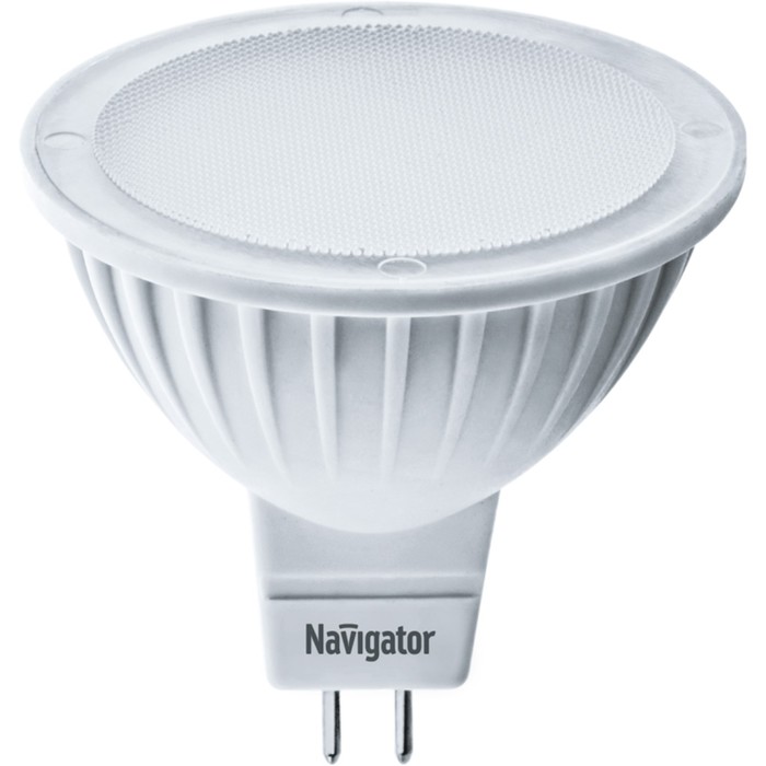 Лампа светодиодная 94 263 NLL-MR16-5-230-3K-GU5.3 5Вт 3000К тепл. бел. GU5.3 360лм 170-260В Navigator 94263 - Фото 1