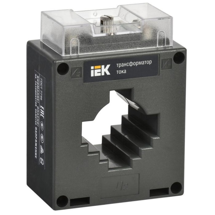 Трансформатор тока ТТИ-40 600/5А кл. точн. 0.5 5В.А IEK ITT30-2-05-0600 - Фото 1