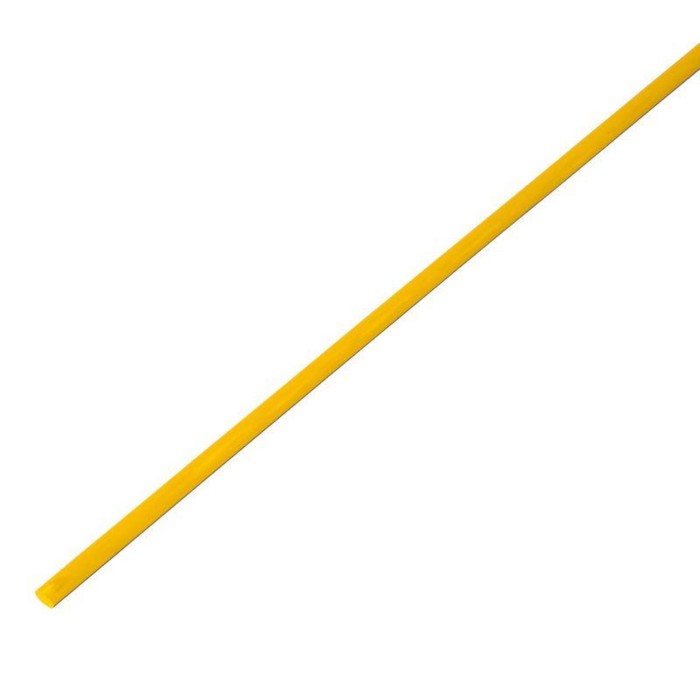 Трубка термоусадочная 3.0/1.5 1м желт. Rexant 20-3002 - Фото 1