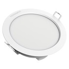 Светильник светодиодный Eco Class Downlight DL 865 WT 8Вт 6500К IP44 760лм встраив. даунлайт кругл. тонкий LEDVANCE 4058075644212 - фото 4142949