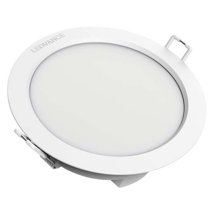 Светильник светодиодный Eco Class Downlight DL 865 WT 8Вт 6500К IP44 760лм встраив. даунлайт кругл. тонкий LEDVANCE 4058075644212 - Фото 1