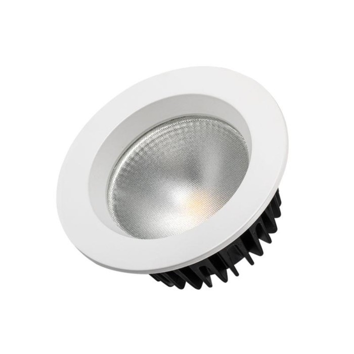 Светильник светодиодный LTD-105WH-FROST-9W Day White 110deg IP44 метал. Arlight 021492 - Фото 1