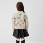 Кардиган детский KAFTAN, р. 34 (122-128 см) бежевый - фото 23348426