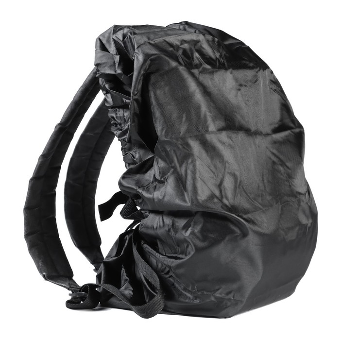 Чехол влагостойкий на рюкзак 90-120 литров, оксфорд 210, черный - Фото 1